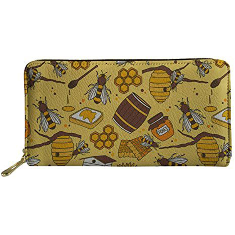 Billetera de patrones PU azteca al por mayor