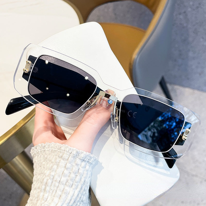 Wholesale PC Square One-piece Rice Nail Sunglasses