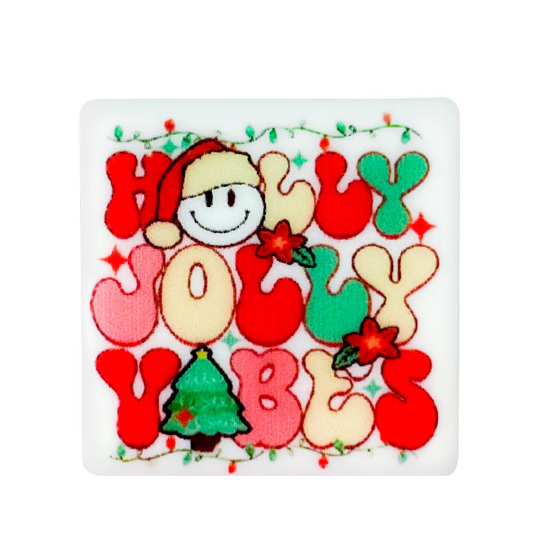 Wholesale 10PCS Christmas Silicone Beads