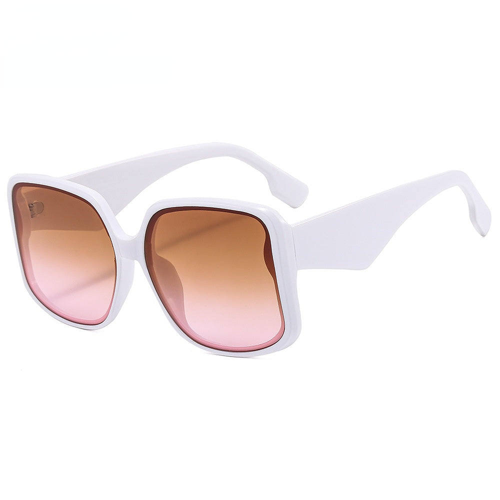 Wholesale PC Square Large Frame Candy Color Sunglasses