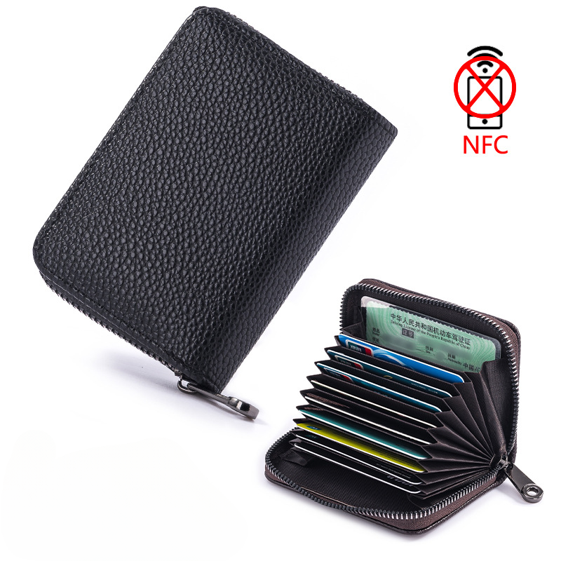 Titular de tarjetas de PVC al por mayor anti degaussing