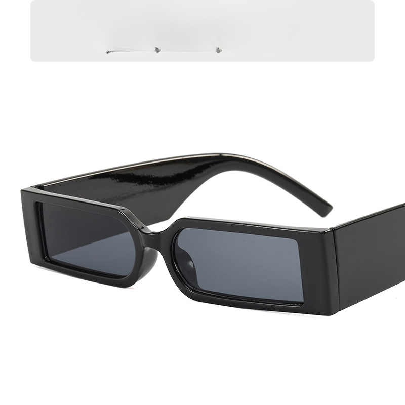 Wholesale PC Small Frame Retro Square Wide Leg Sunglasses