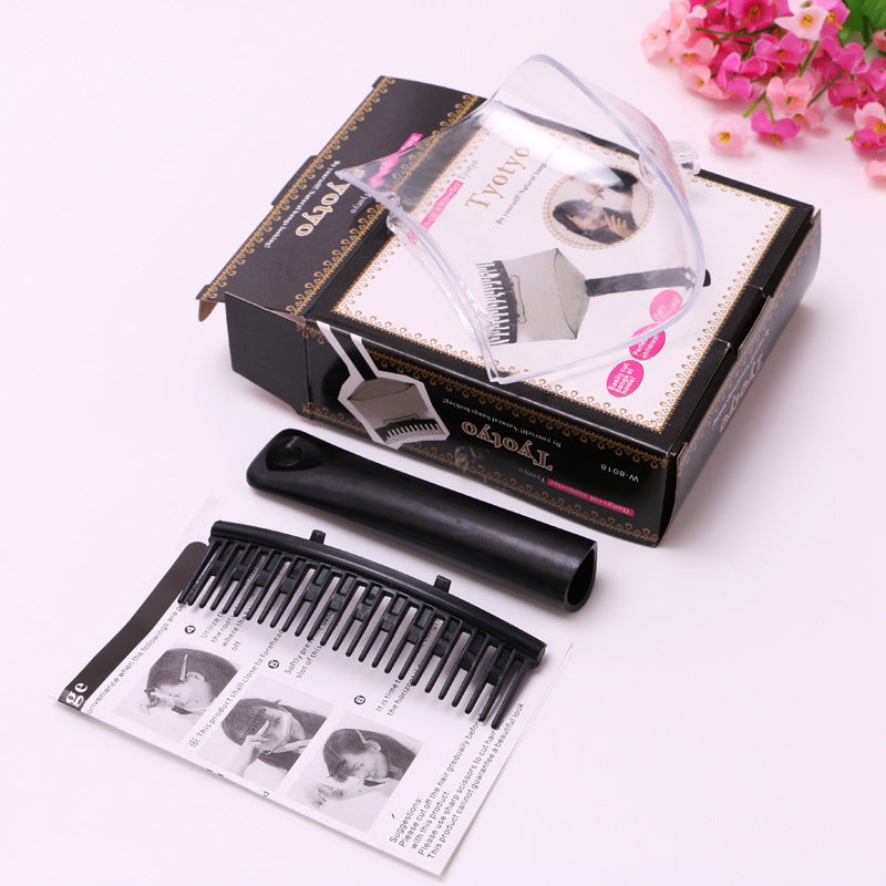 Wholesale Resin DIY Bangs Trimming Comb