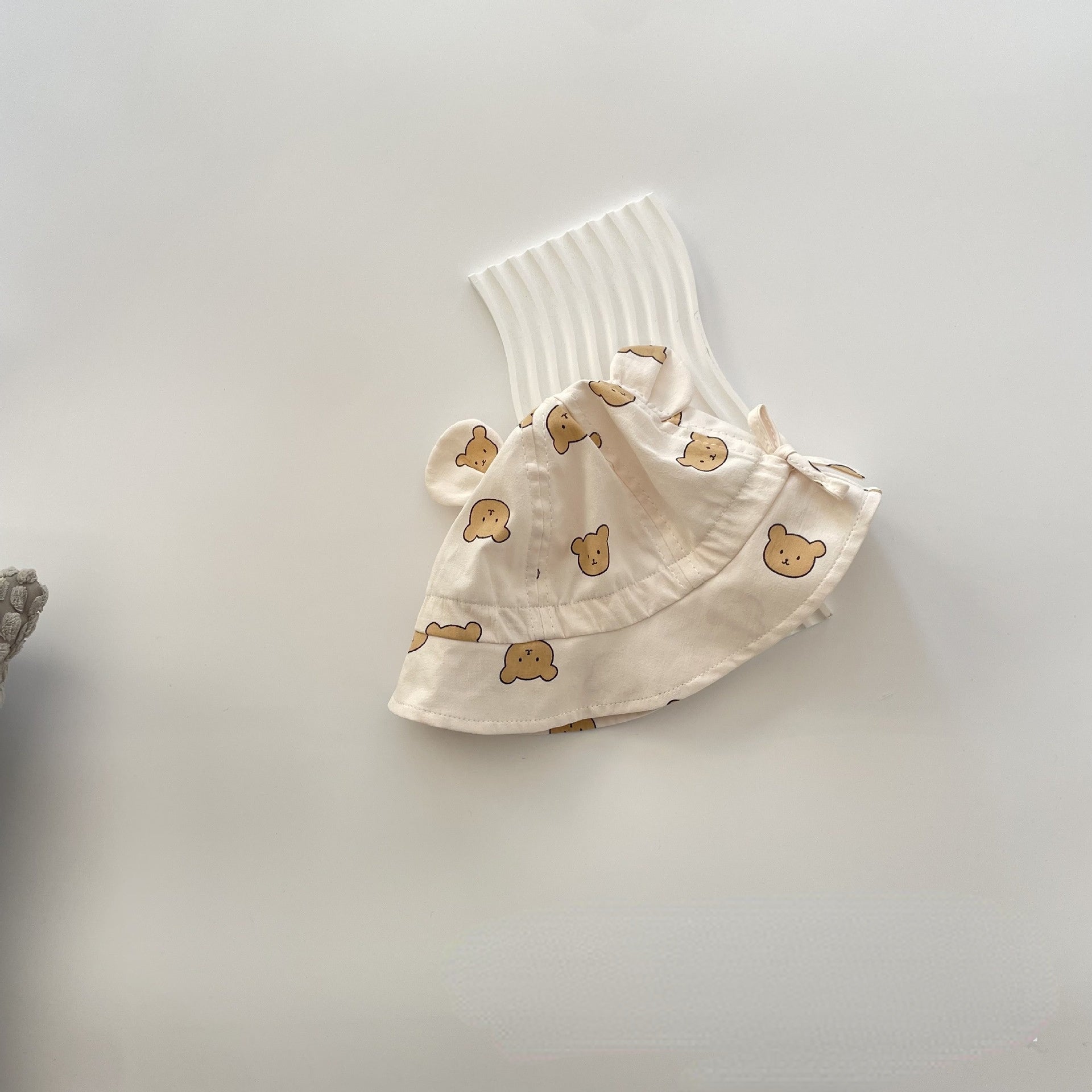 Wholesale Cotton Bear Sunscreen Fisherman Hat