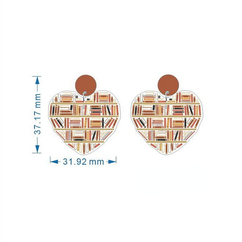 Wholesale Teacher's Day Acrylic Ear Studs