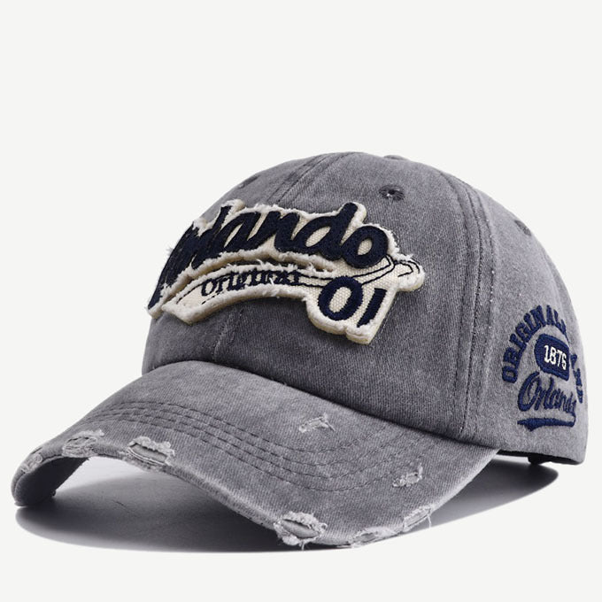 Gorras De Béisbol De Mezclilla Lavada De Algodón al por mayor