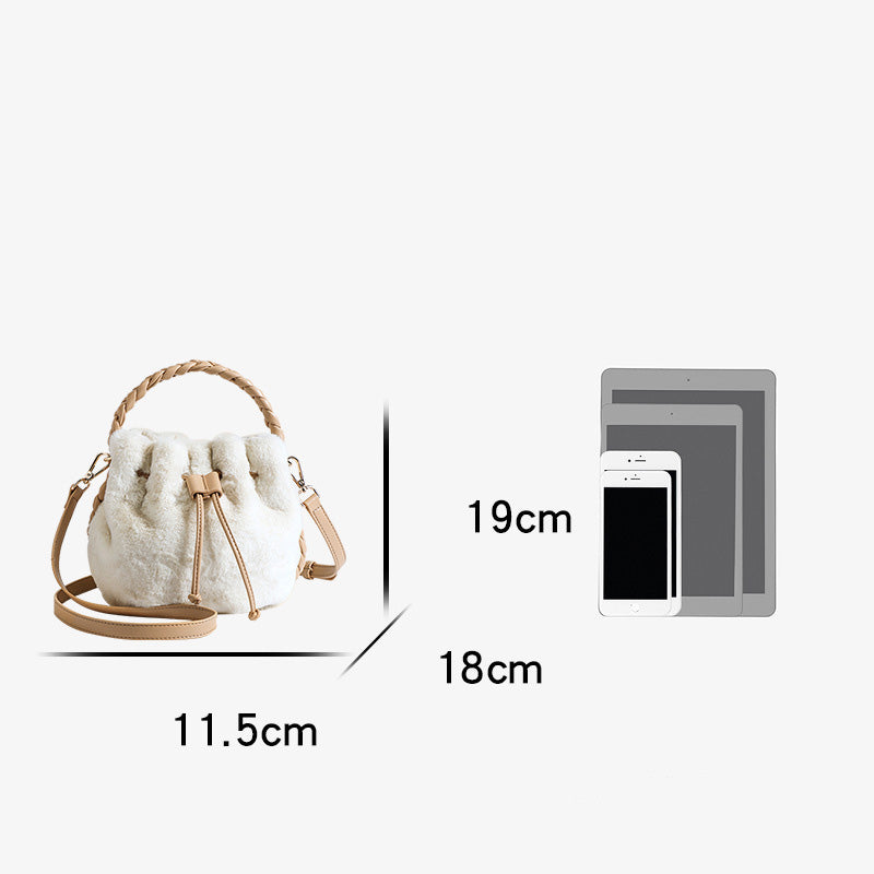 Bolsa de mensajero de felpa de otoño e invierno al por mayor OLY-SD-AOS003