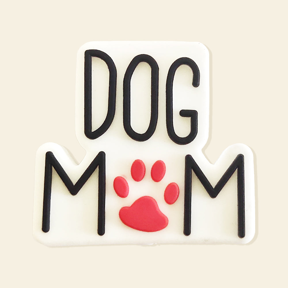 Wholesale 10pcs Cartoon Letters Silicone Focal Beads