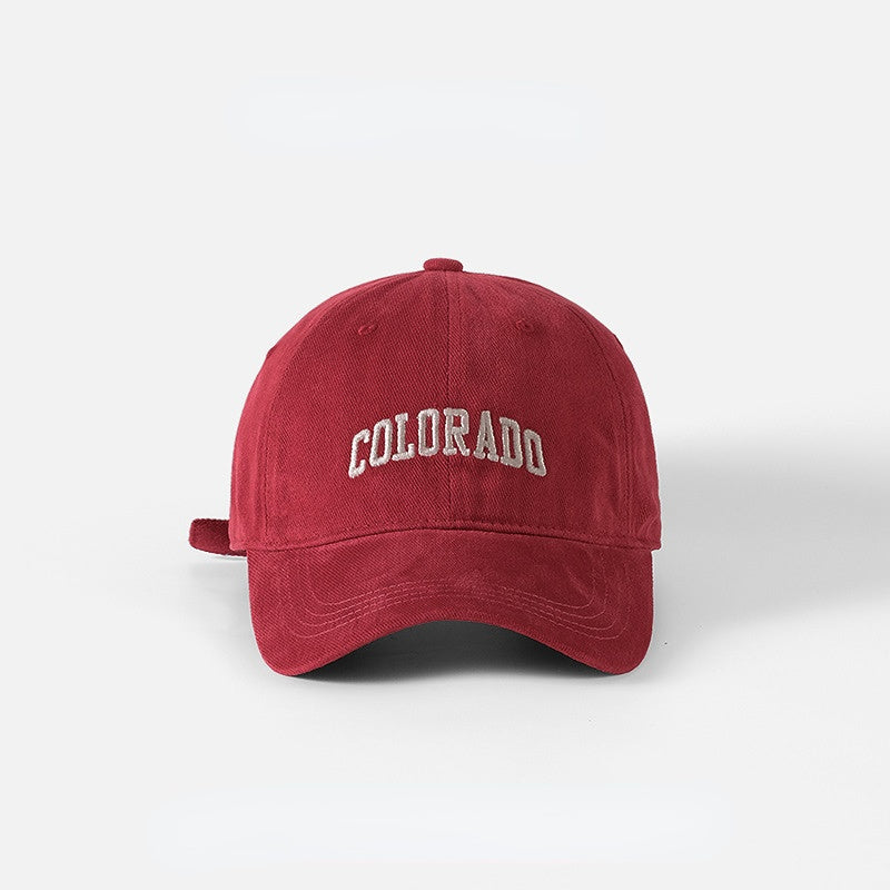 Wholesale Cotton Polyester Embroidered Letters Baseball Cap