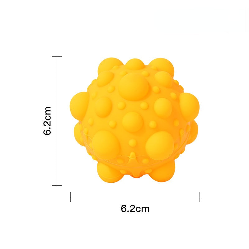 Juguete de silicona de bola de descompresión pionera de desratización al por mayor
