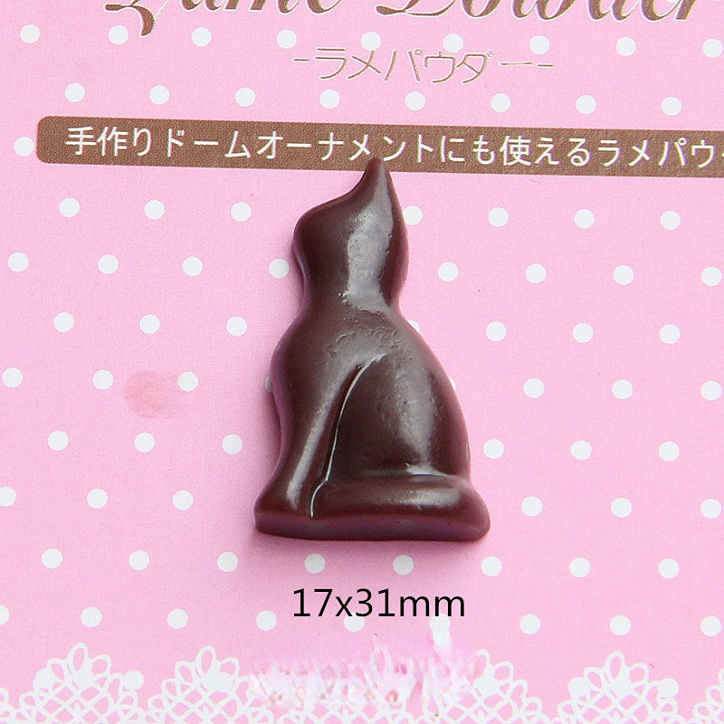 Wholesale 20PCS 10-20MM Imitation Chocolate Resin Flatback