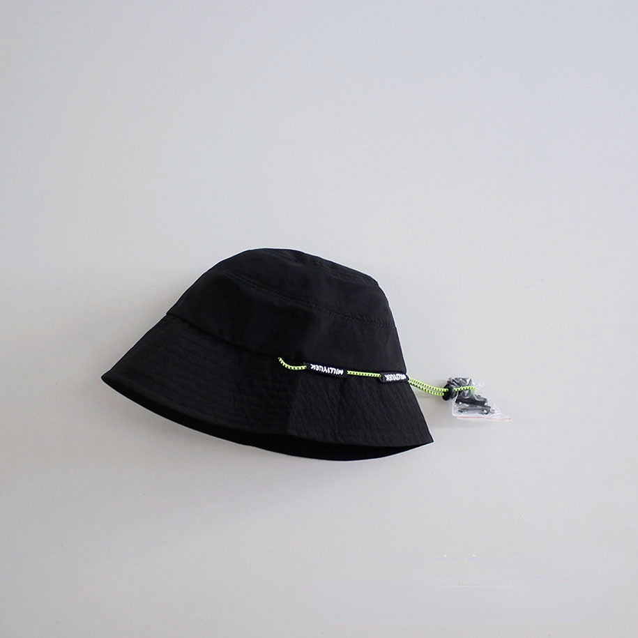 Sombrero de pescador de color puro de poliéster de algodón al por mayor