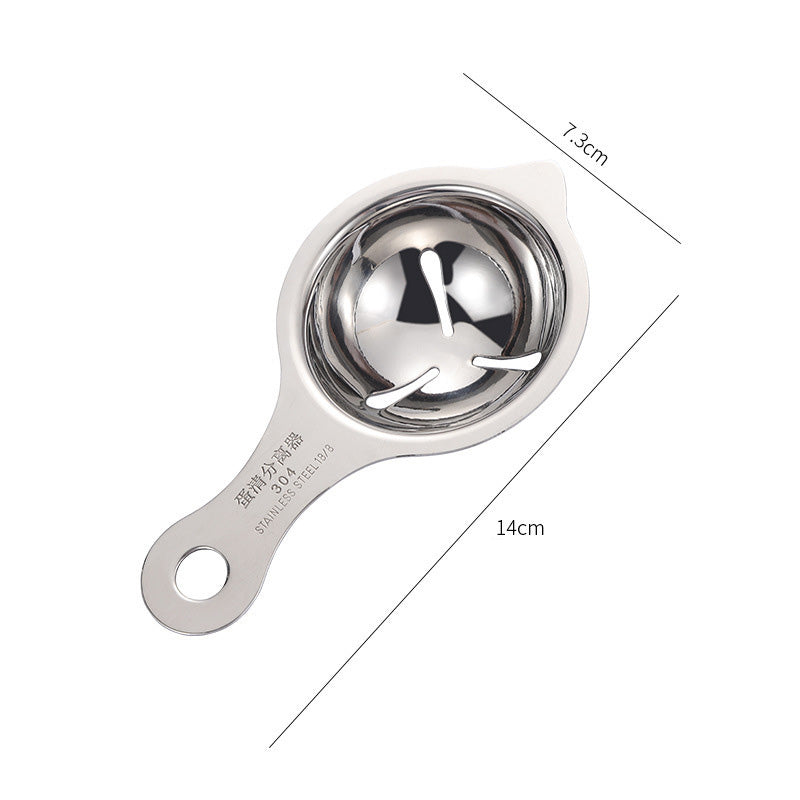 Wholesale 304 Stainless Steel Egg Yolk Egg White Protein Skimmer OLY-KW-MJ002
