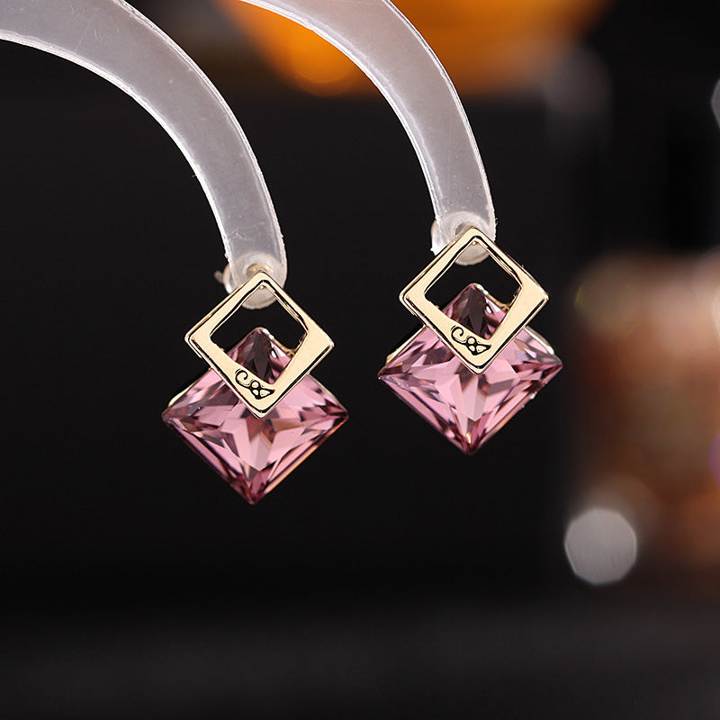 Venta al por mayor Aretes Cobre Aretes Bronce Simple OLY-ES-LY011