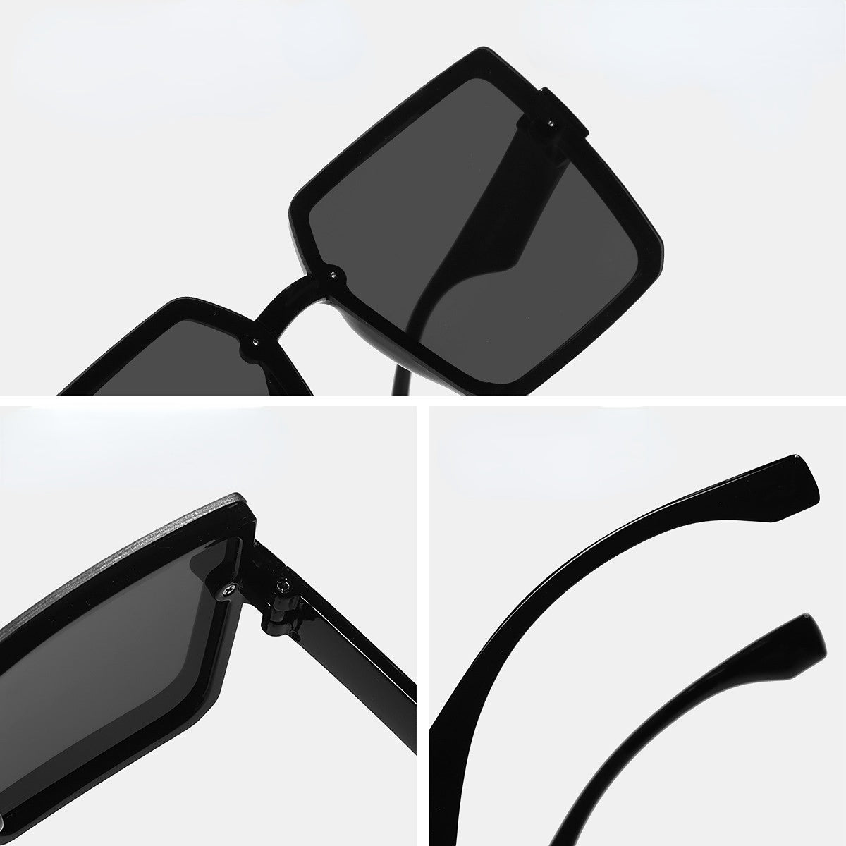 Wholesale PC Large Square Frame Sunglasses