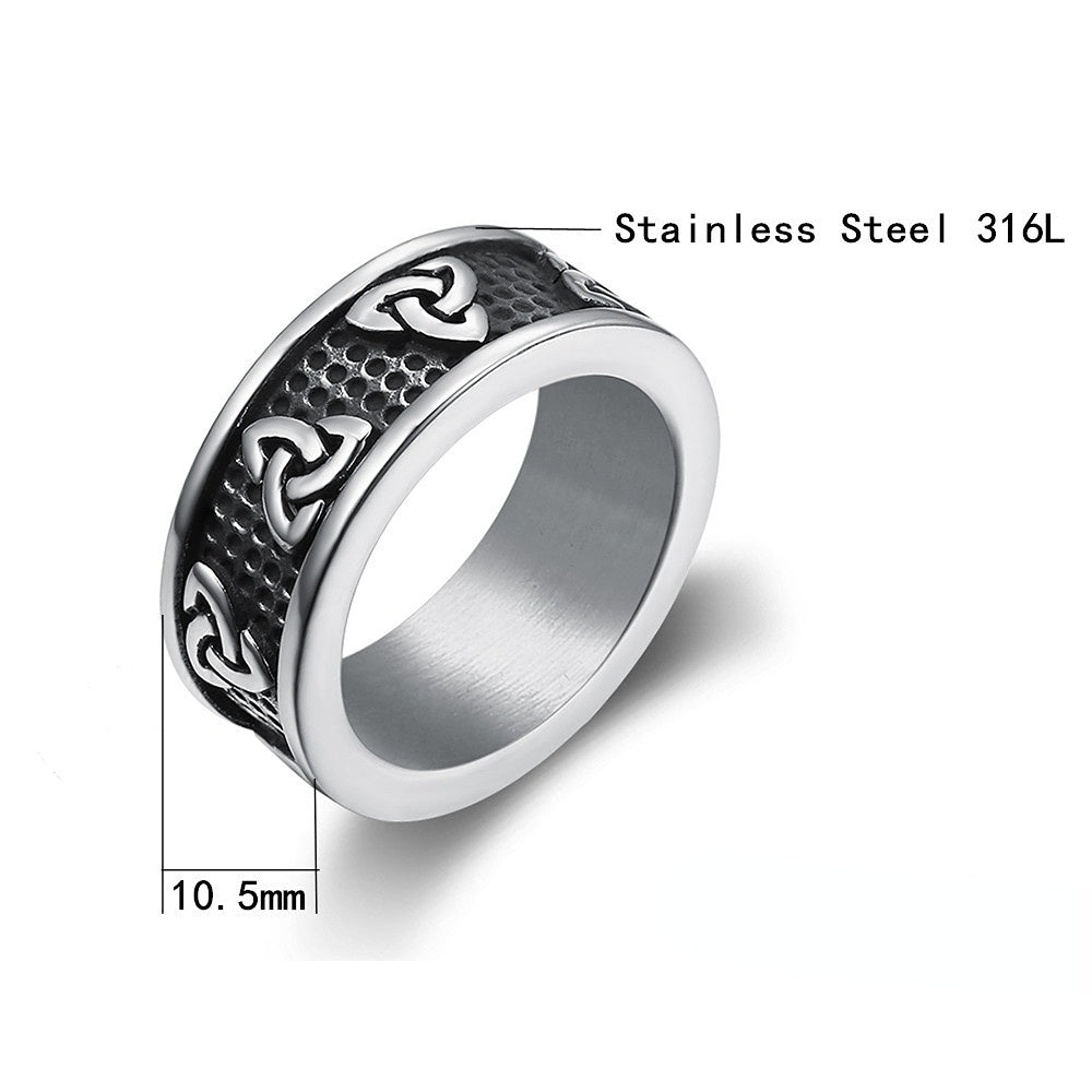 Wholesale Viking Stainless Steel Men's Rings