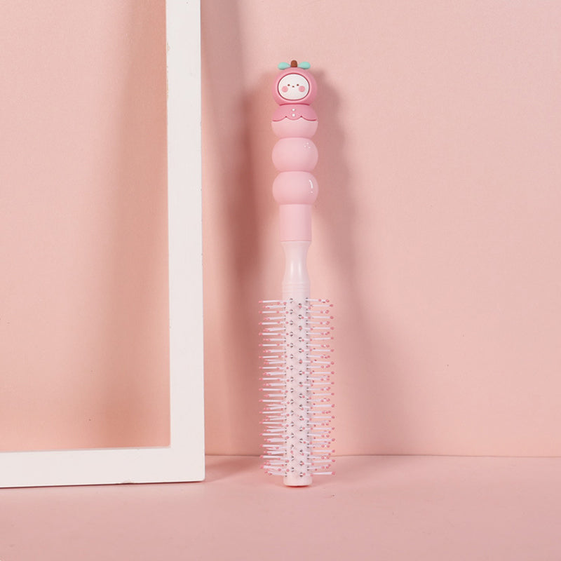 Wholesale Anti-static Rolling Comb Curly Hair Straightening Comb OLY-HT-RSH001