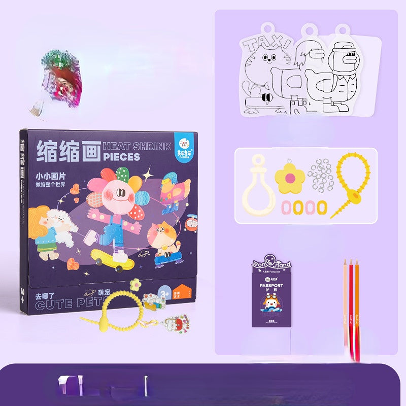 Wholesale DIY Creative Miniature Painting Plastic TOY