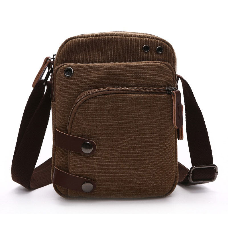 Wholesale Shoulder Bag Men's Korean Style Canvas OLY-SD-MG004