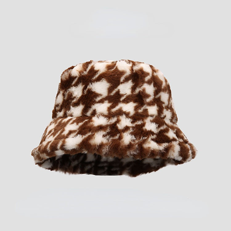 Wholesale Winter Thickened Warm Plush Fisherman Hat