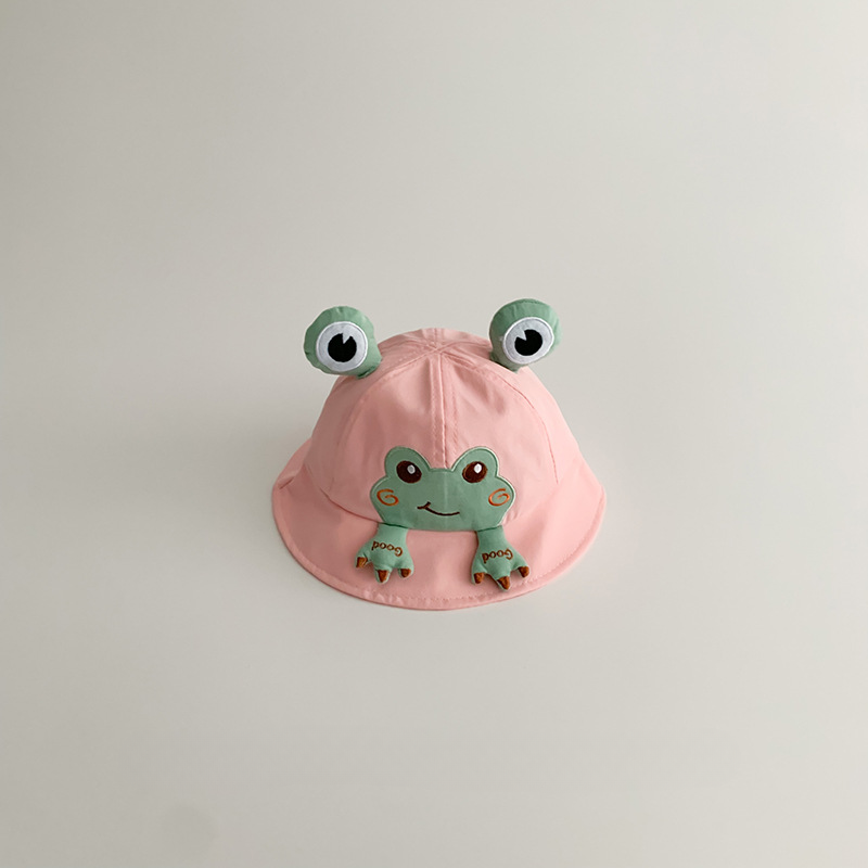 Wholesale Cotton Little Frog Baby Fisherman Hat