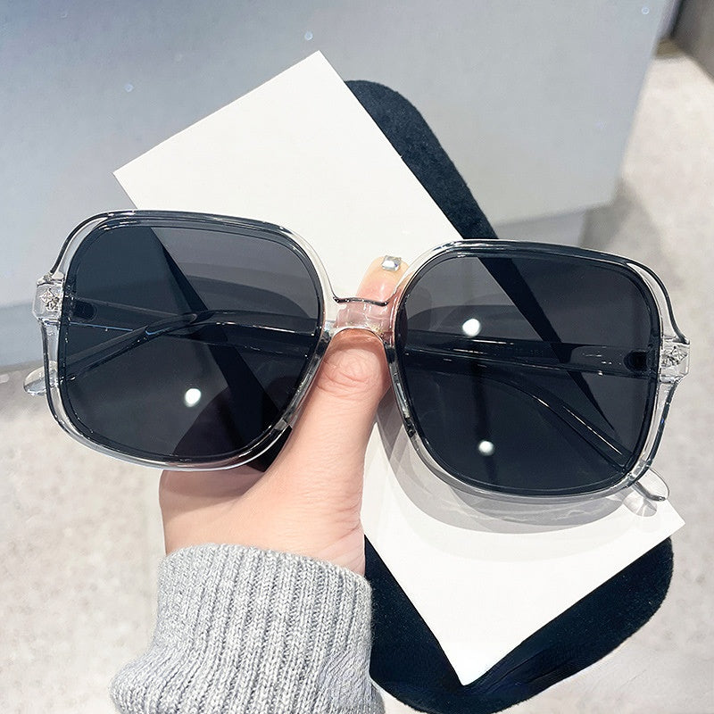 Wholesale PC Square Rice Nail Big Frame Men and Women Uniform Sunglasses