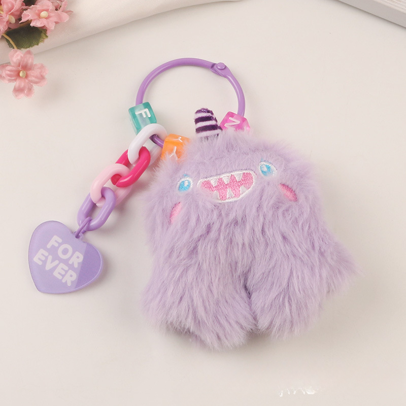 Llavero de muñecas de felpa al por mayor