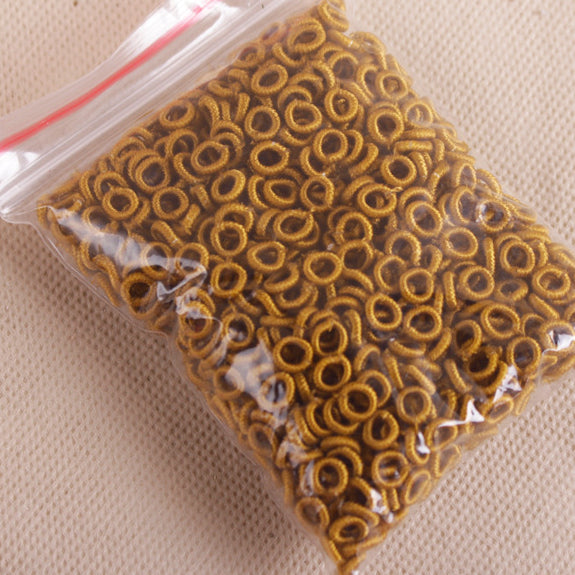 Wholesale 5×6mm Pineapple Knot Coil Nylon Thread Beads