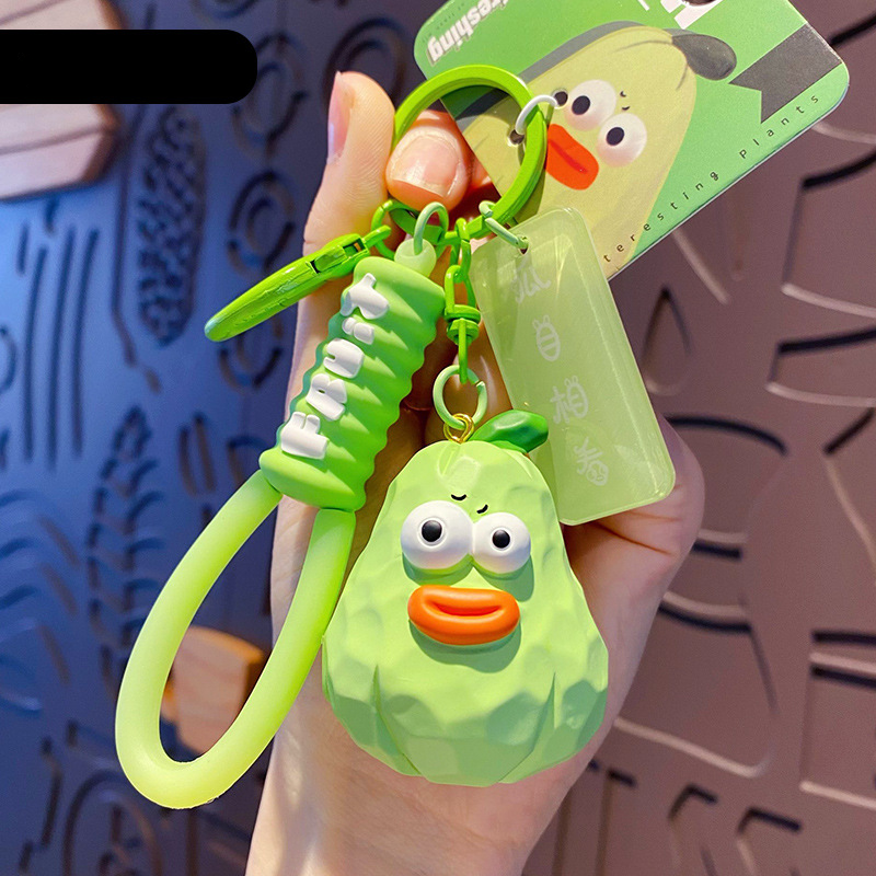 Wholesale Fruit and Vegetable Series Resin Keychain