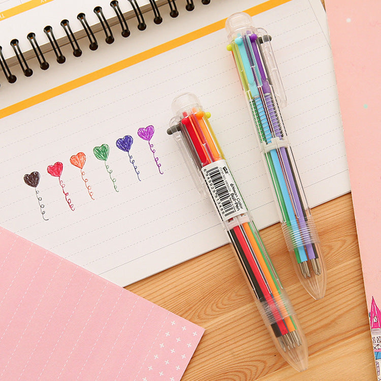 Wholesale Cartoon Multicolor Plastic Ballpoint Pen