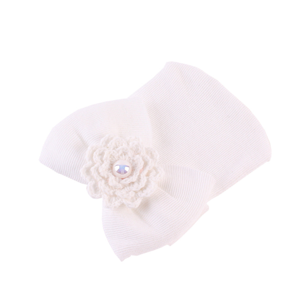 Wholesale Baby Cotton Flower Hat