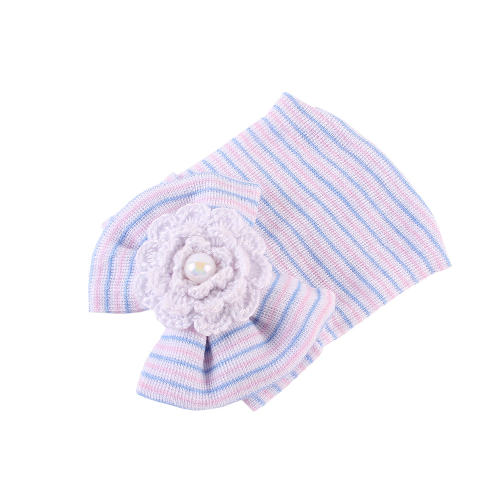 Wholesale Baby Cotton Flower Hat