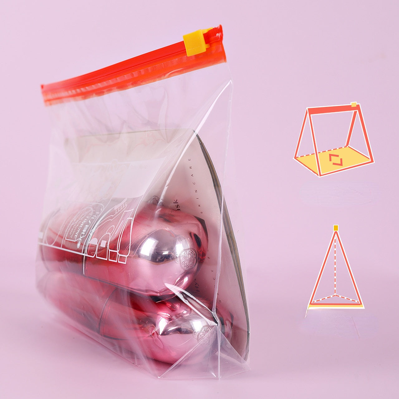 Bolsas plásticas al por mayor del almacenamiento de la comida de la hebilla de la cerradura de la diapositiva