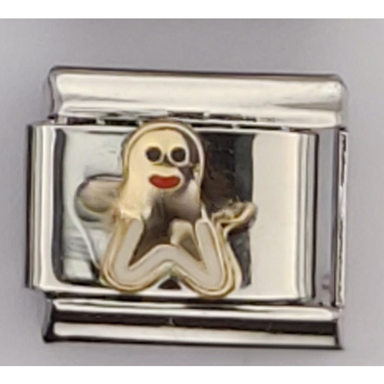 Wholesale Random 10PCS Italian Charm Bracelet Metal Module Bracelet Bracelet Single Accessory Charms