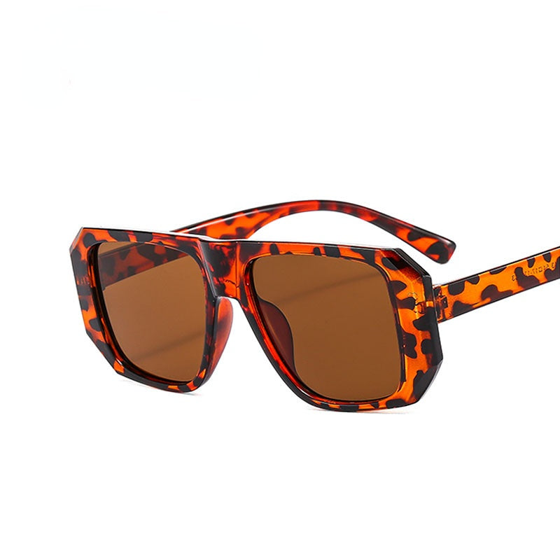 Wholesale Square Big Frame PC Sunglasses