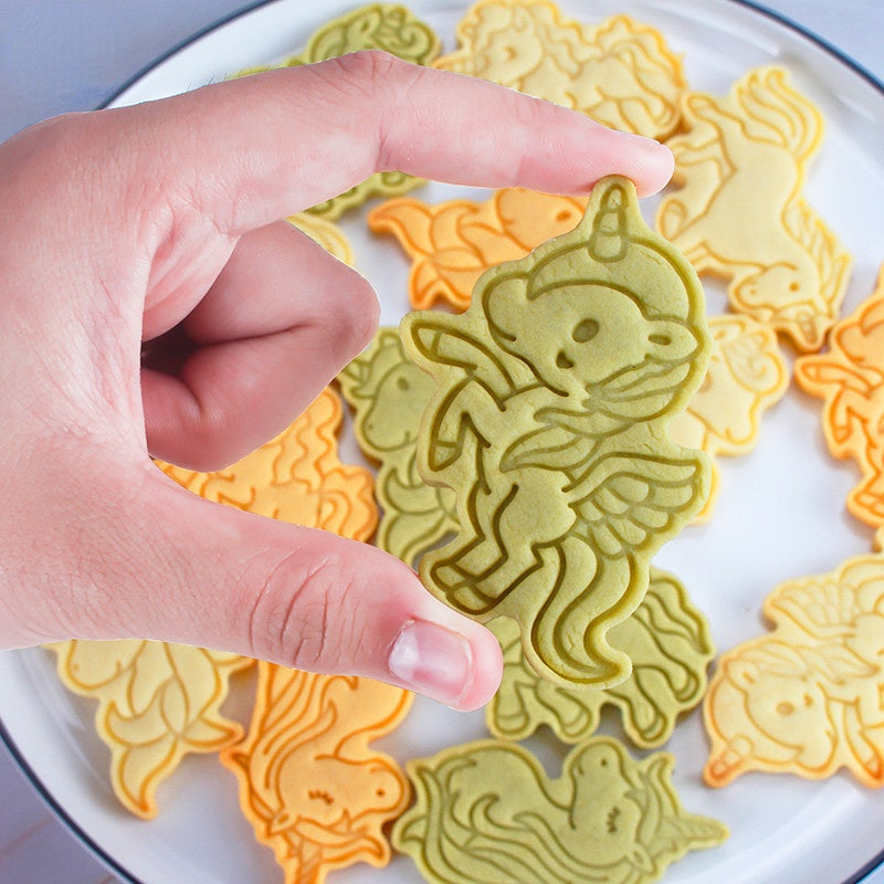 Wholesale PP Unicorn 3d Biscuit Mold
