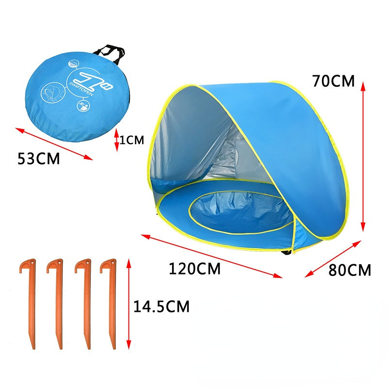 Wholesale Kids Sun Shade Tent Polyester Baby Supplies