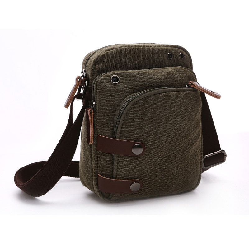 Wholesale Shoulder Bag Men's Korean Style Canvas OLY-SD-MG004