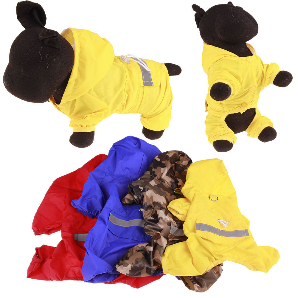 Wholesale Acrylic Pet Clothing Raincoats, Double-layer Dog Raincoats, Seasonal Styles