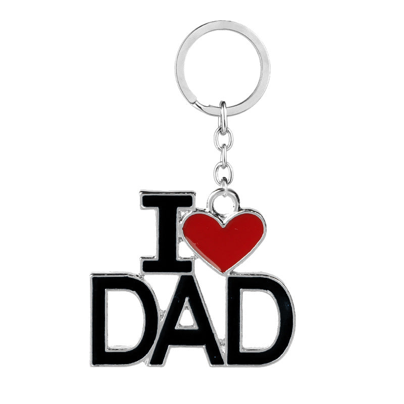 Wholesale Metal Keychain Mother's Day Father's Day Keychain