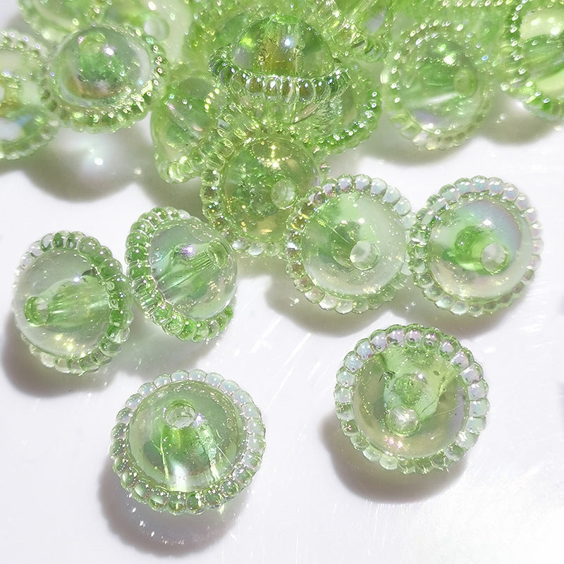 Cuentas acrílicas coloridas de hielo al por mayor