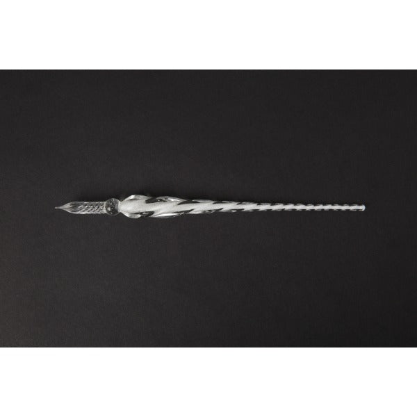 Wholesale Glass Pen Art Color Ink Test Color Dipped in Water Transparent Signature Crystal Pen