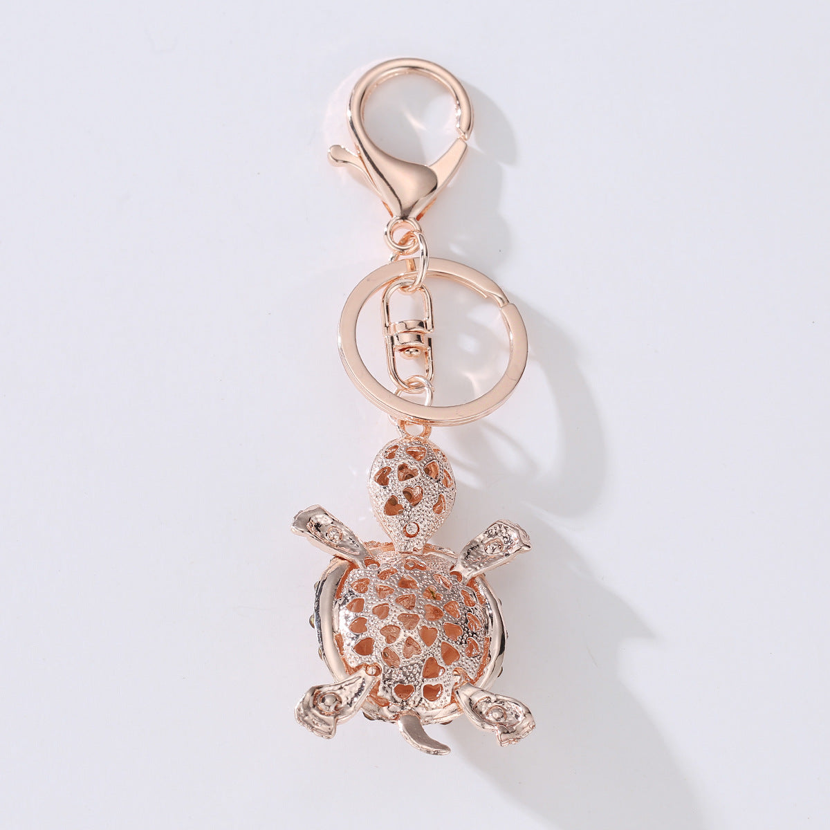 Wholesale Turtle Metal Creative Diamond Keychain