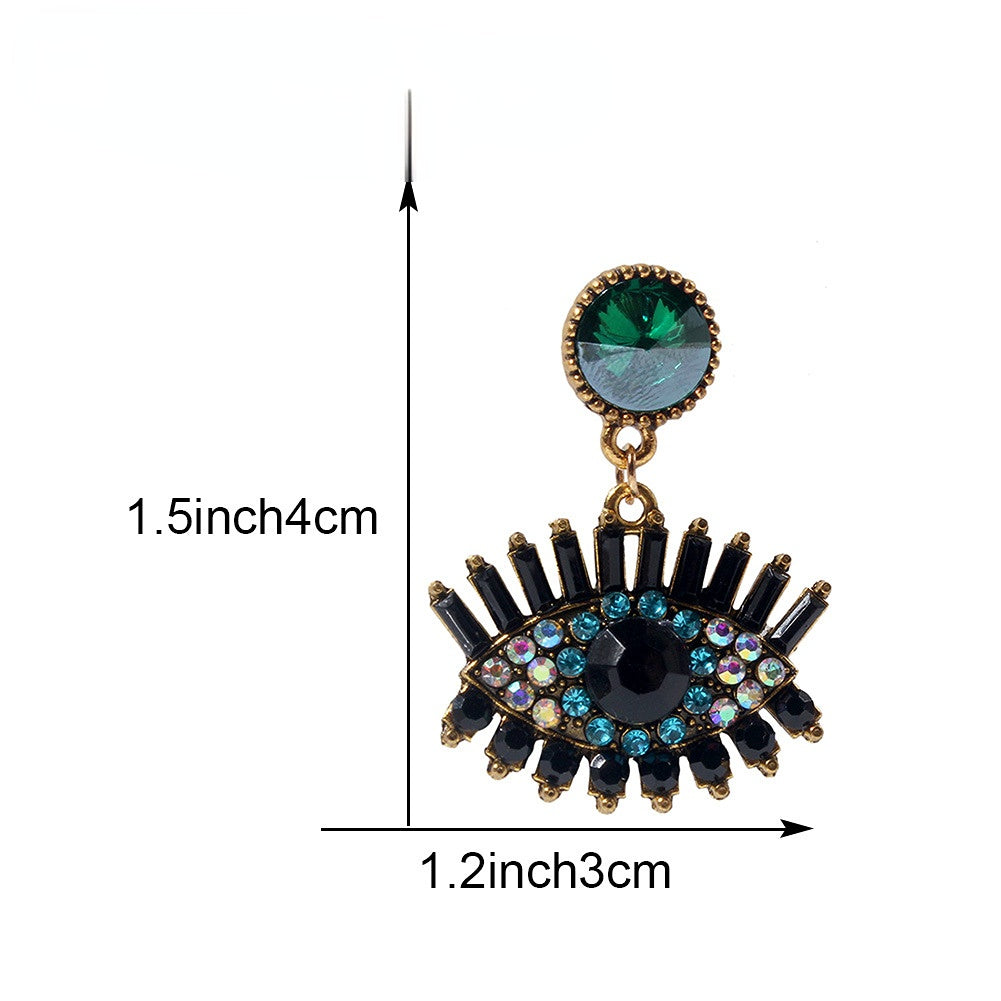 Pendientes De Aleación De Ojo De Diablo al por mayor