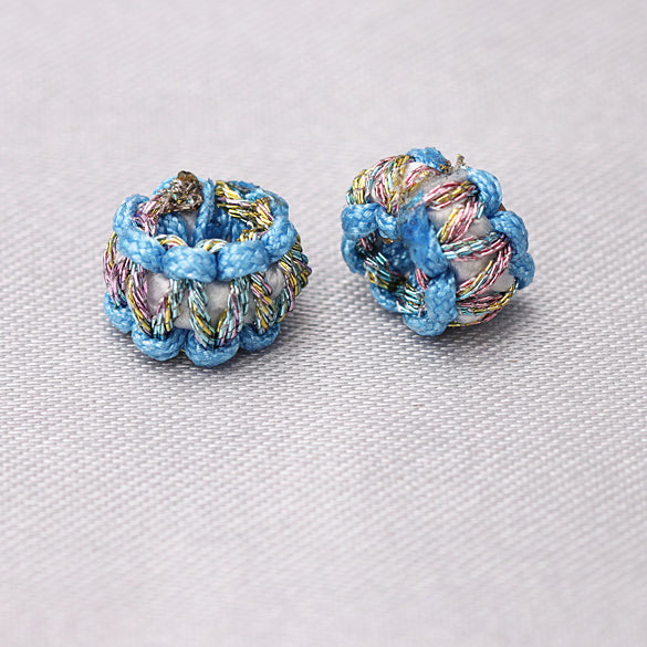 Wholesale Wreath Ring Hand Made 8MM Nylon Beads