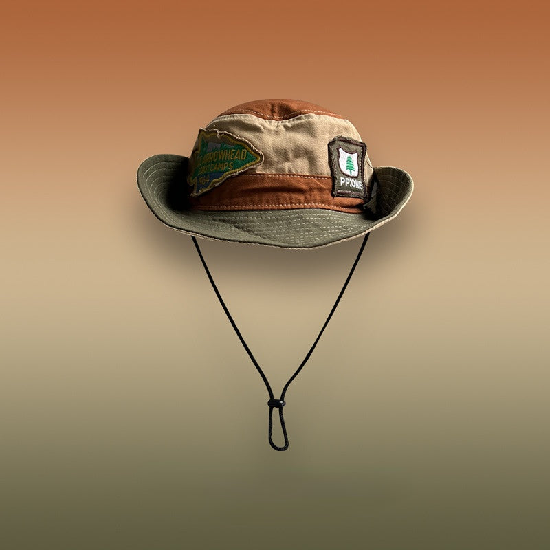 Wholesale Acrylic Badge Patch Western Cowboy Hat