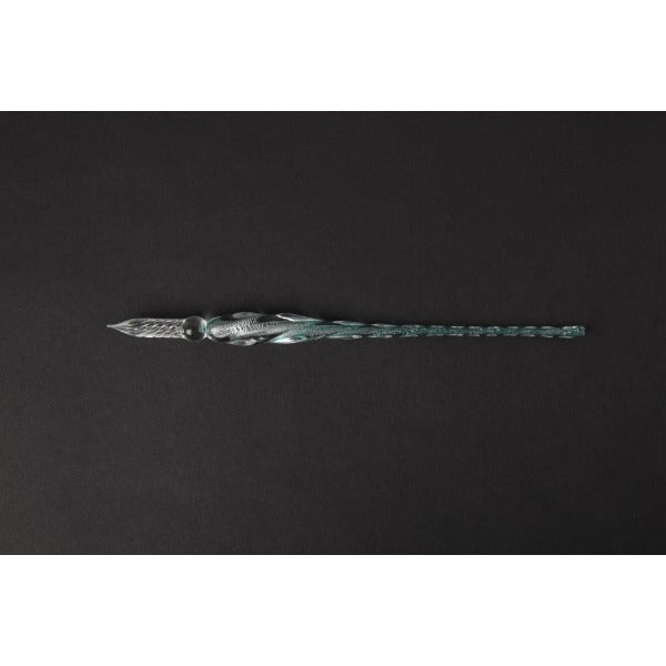 Wholesale Glass Pen Art Color Ink Test Color Dipped in Water Transparent Signature Crystal Pen