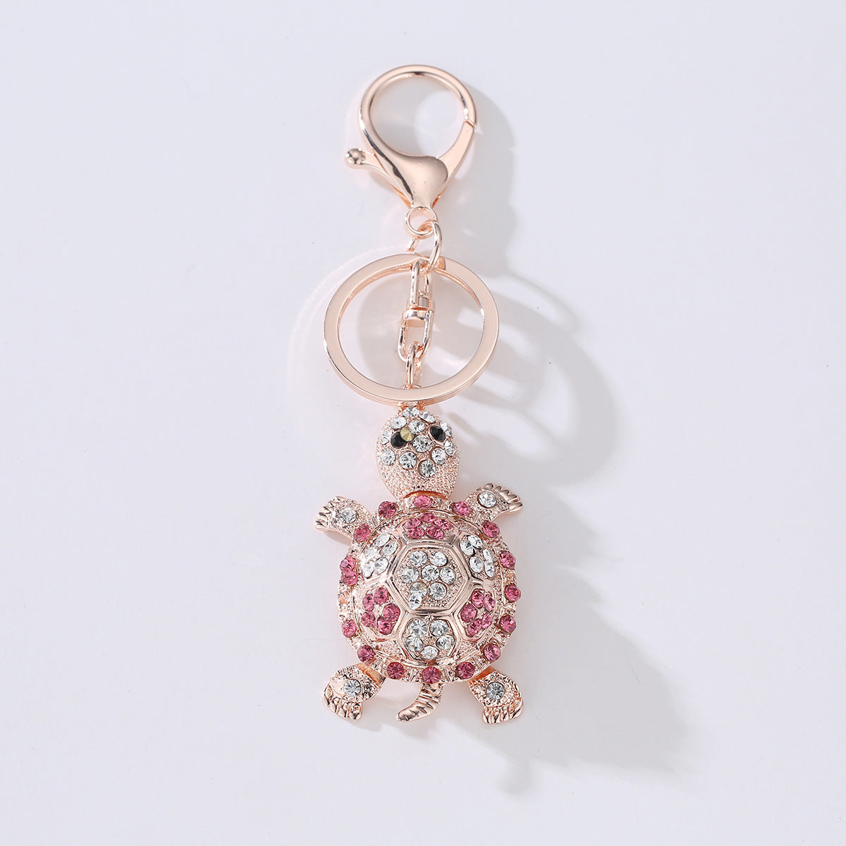 Wholesale Turtle Metal Creative Diamond Keychain
