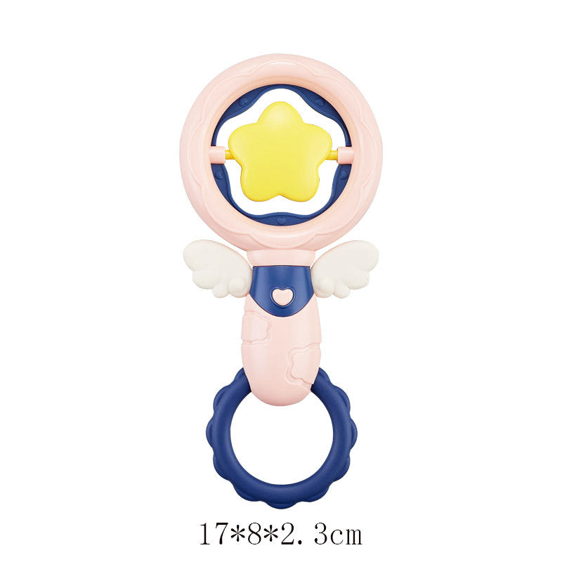 Wholesale Baby Teether Hand Rattle Soother OLY-FT-QXW001
