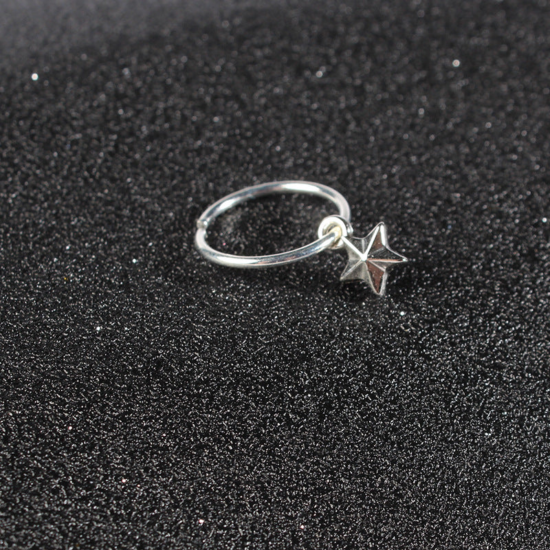 Wholesale Alloy Leaf Star 5 Pack Hair Clips